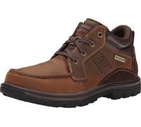 Skechers USA Men's Segment Melego Ankle Bootie, Dark Brown, 8 2W US