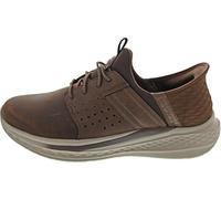Skechers USA Men's Slade Zachary Sneaker, Marron, 43.5 EU