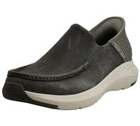 Skechers Mocassins à enfiler Parson Oswin pour homme, vert olive, 47.5 EU