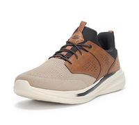 Skechers USA Slade-Breyer Baskets pour Homme, Marron Clair, 47 EU