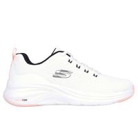 Skechers Vapor Foam - Fresh Trend Chaussures Moyen Width en Blanc/Noir/Coral, Pointure 37, Vegan