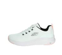Skechers Vapor Foam Fresh Trend, Maille Blanche/Bordure Noire et Corail, 34 EU, Bordure Corail Noire en Maille Blanche, 35 EU