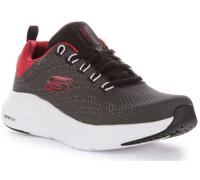 Skechers Vapor Foam Mémoire En Mousse Lacets En Noir Rouge Taille UK 7 -12
