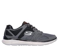 Skechers Verse - Flash Point Moyen Width en Gris Anthracite/Orange, Pointure 42.5