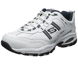 Skechers Vigor 2.0 Serpentine, Blanc (Blanc/bleu marine), 45.5 EU