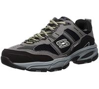 Skechers Vigor 2.0 Trait, Baskets pour Homme, Charcoal Black, 13 X-Wide | Chaussures décontractées