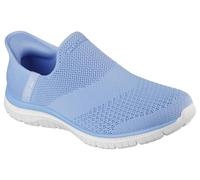 Skechers Virtue Sleek, Basket Femmes, Blue,