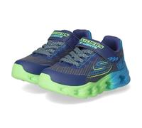 SKECHERS Baskets 'VORTEX 2.0 - QUANTROID' bleu marine / vert fluo, Taille 34