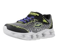 Skechers Chaussures enfant Vortex 2.0 Zorento Colour Gris synthétique noir/jaune/bleu Taille 32