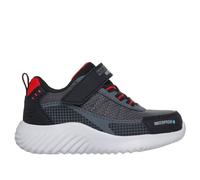 Skechers Waterproof: Bounder - Venture Squad Chaussures Moyen Width en Noir/Gris Anthracite, Pointure 23