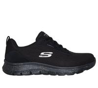 Skechers Baskets Flex Appeal 5.0 Fresh Trekaker pour Femme, Bordure en Maille Noire., 37 EU