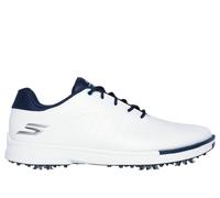 Skechers Waterproof: GO GOLF Tempo Moyen Width en Blanc/Bleu Marine, Pointure 45.5
