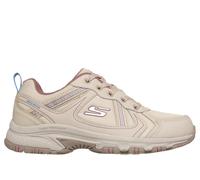 Skechers Waterproof: Hillcrest - Bowdoin Street Chaussures Moyen Width en Beige/Rose, Pointure 40