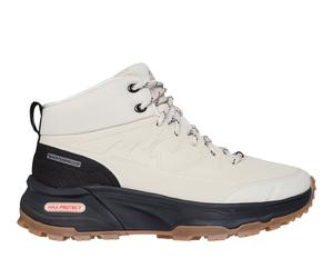 Skechers Waterproof: Max Protect Legacy - Weekend Getaway Chaussures Moyen Width en Beige/Noir, Pointure 37