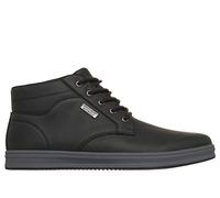Skechers Waterproof: Palmiro - Wallace Chaussures Moyen Width en Noir, Pointure 42