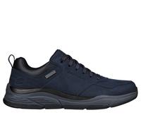 Skechers Waterproof Relaxed Fit: Benago - Hombre Chaussures Moyen Width en Bleu Marine, Pointure 42