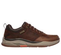 Skechers Waterproof Relaxed Fit: Benago - Hombre Chaussures Moyen Width en Brun, Pointure 41.5