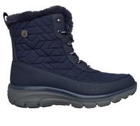 Skechers Waterproof Relaxed Fit: Easy Going - Frostine Chaussures Moyen Width en Bleu Marine, Pointure 37