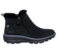 Skechers Waterproof Relaxed Fit: Easy Going - High Zip 2 Chaussures Moyen Width en Noir, Pointure 38