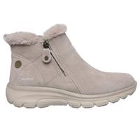 Skechers Waterproof Relaxed Fit: Easy Going - High Zip 2 Chaussures Moyen Width en Taupe, Pointure 41