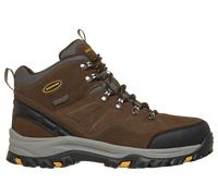 Skechers Chaussures homme 64869 – Marron, textile, lacets, semelle plate – Taille 43
