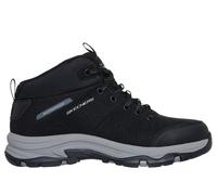 Skechers Femme Trego Trail Destination Chaussure de randonnée, Black Synthetic/Textile/Charcoal Trim, 37 EU