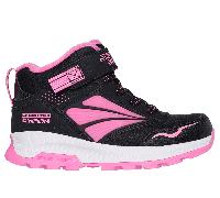 Skechers Waterproof: Storm Blazer - Hydropolis Chaussures Moyen Width en Noir/Rose Fluo, Pointure 30