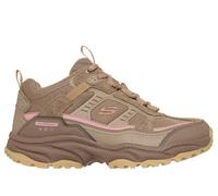 Skechers Waterproof: Vigor AT - Centinela Chaussures Moyen Width en Taupe/Rose, Pointure 36.5