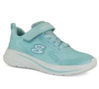 Baskets basses enfant filles Skechers WAV Y 92 Bleu 28