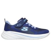 Skechers Wave 92 Chaussures Moyen Width en Bleu Marine/Bleu Clair, Pointure 27.5, Lavable en machine