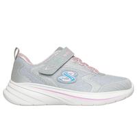 Skechers Wave 92 Chaussures Moyen Width en Gris Clair, Pointure 33.5, Lavable en machine