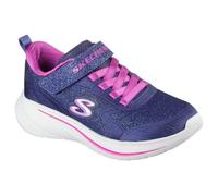 Skechers Baskets Wave 92 pour fille, bleu marine, 1.5 Little Kid