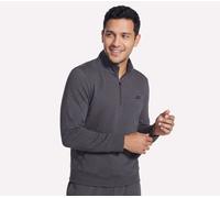 Skechers Weekend Easy 1/4 Zip en Noir/Gris Anthracite, Pointure Moyen