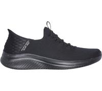 Skechers Homme Ultra Flex 3.0 Right Away Hands Free Slip-in Sneaker Mocassin, Black Mesh/Trim, 46 EU Large