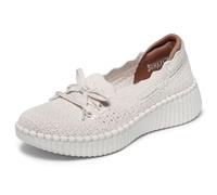 Skechers Wilshire BLVD-Knit Sail Sneaker pour Femme, Ecru, 39.5 EU