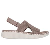 Skechers Wilshire Blvd - Pier Pleasure Chaussures Moyen Width en Moka, Pointure 35, Vegan