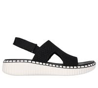 Skechers Wilshire Blvd - Pier Pleasure Chaussures Moyen Width en Noir, Pointure 36, Vegan