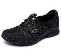 Skechers Women's 100560-wht Casual Shoe, Noir, 36.5 EU