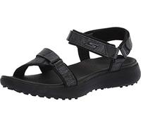 Skechers Women's 600 Spikeless Golf Sandals Shoe, Black, Numeric_6