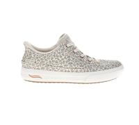 Skechers Women's Arch Fit Arcade-Wild Nite Hands Free Slip-ins Sneaker, Leopard, 10