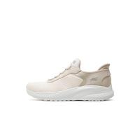 Skechers Femme Bobs Squad Chaos, Maille Blanc cassé, 37.5 EU