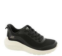 Skechers Women's Bobs Squad Waves-Still Wading Sneaker, Noir/Blanc, 39 EU
