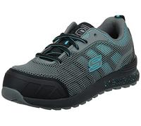 Skechers Women's Bulkln Lyndale Industrial Shoe, Gris Aqua., 40 EU