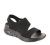 Skechers Femme Cali Ajustement de la voûte Plantaire Le Jour Le Plus Lumineux, Tricot Noir, 42 EU