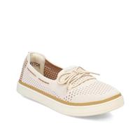Skechers Women's Coastal-Drive Boat Shoe, Ecru, 39.5 EU