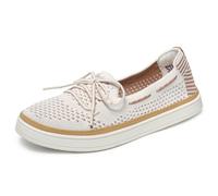 Skechers Women's Coastal-Drive Boat Shoe, Ecru, 39.5 EU
