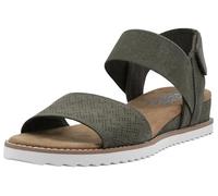 Skechers Women's Desert Kiss Sandal, Olive, 7 M US