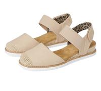 Skechers Women's Desert Kiss-Sun Shining Ballet Flat, naturel, 37.5 EU