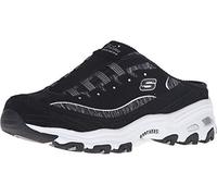 Skechers Femme D'Lites Resilient Baskets Tendance, Noir/Blanc, 42 EU