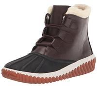 Skechers Women's Duck Rain Boot, Brown/Taupe, 7